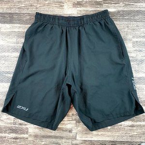 2XU Black Compression Lined Running Short Sz L Large